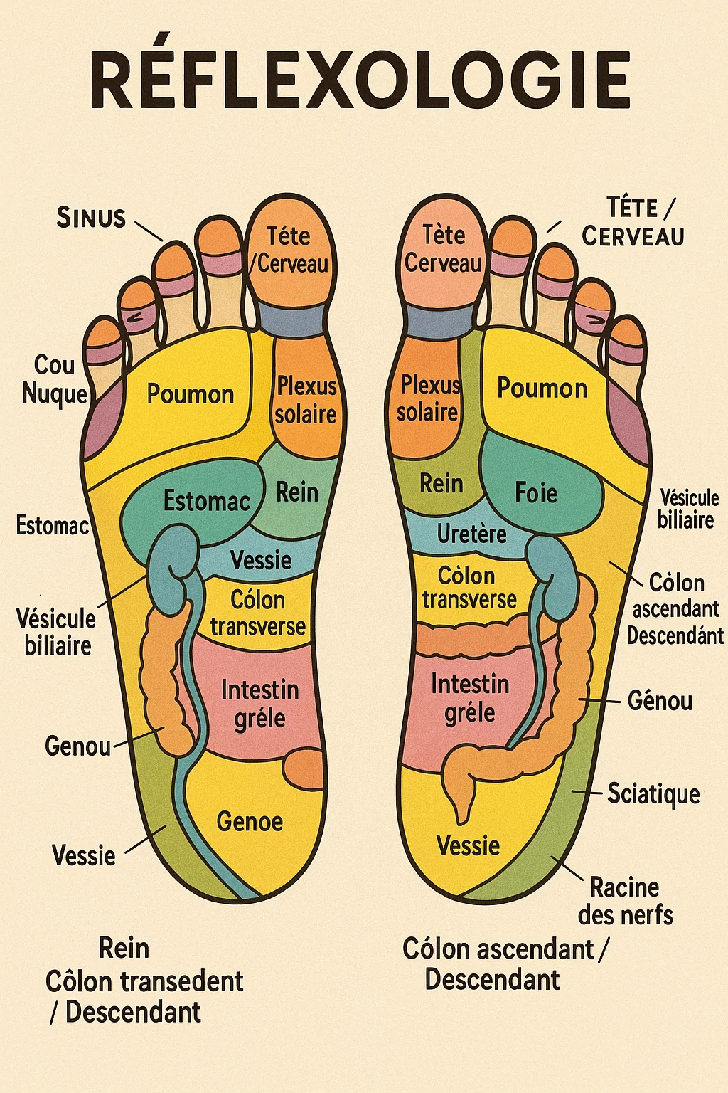 Réflexologie plantaire